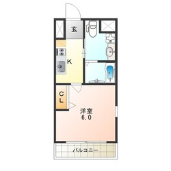 Live Casa 田辺の物件間取画像